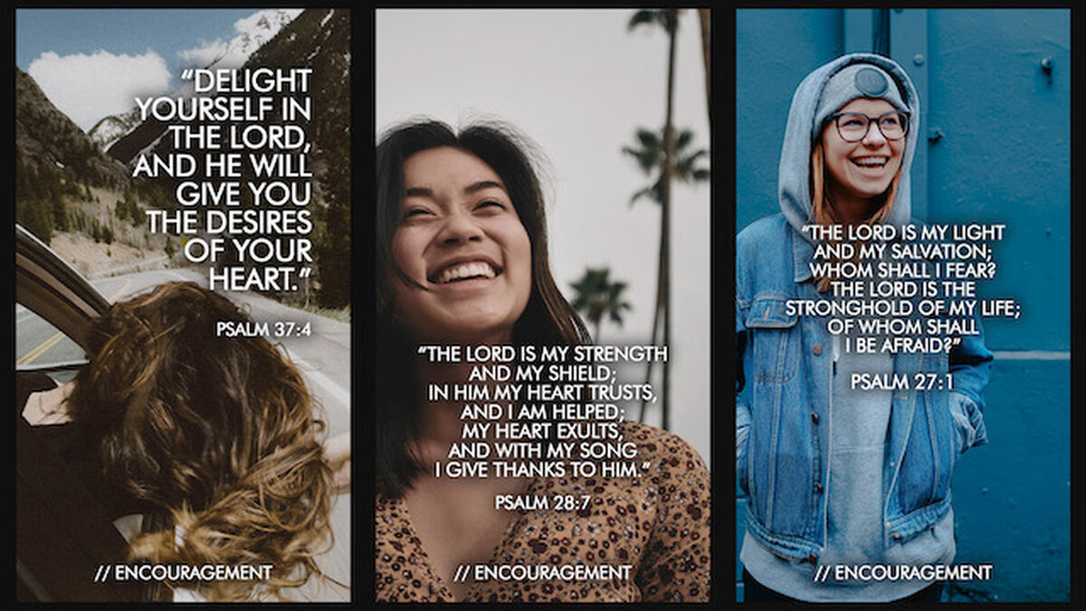 Encouragement Social Media Story Pack image number 1